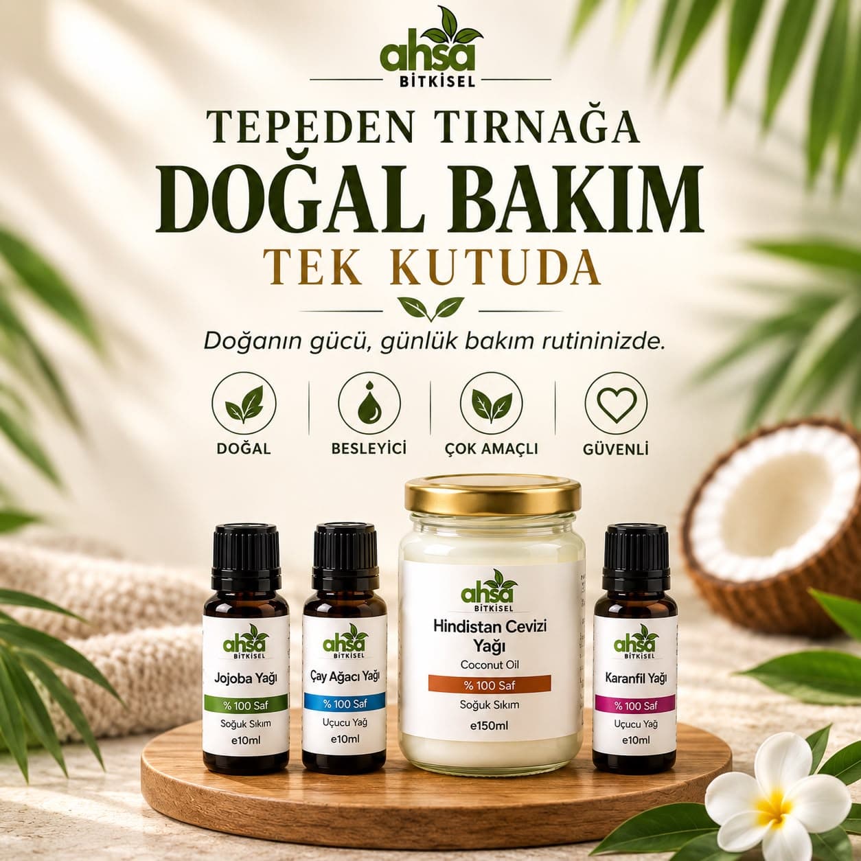 Tepeden Tırnağa Doğal Bakım